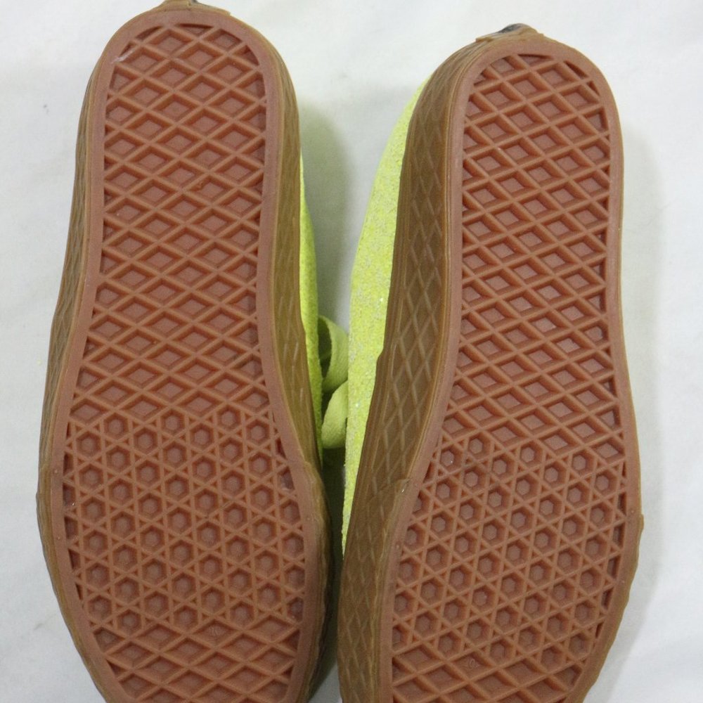 VANS Ice Cream Glitter Yellow Skate Sneakers Sz 7 US Wmn 5.5 US Men - Picture 8 of 8